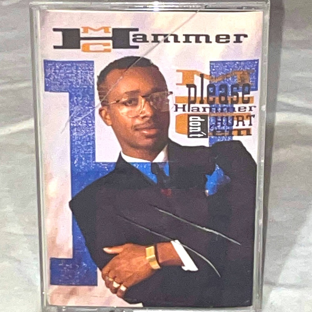 MC Hammer Please Hammer Don’t Hurt Em 1990 cassette tape Capitol Records vintage